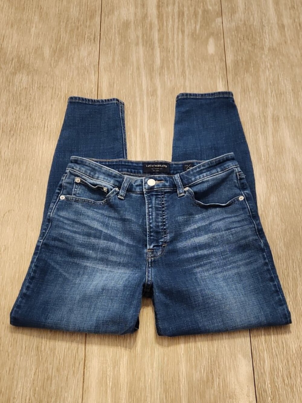 Lucky Brand Bridgette High Rise Skinny Ankle Denim Jeans  (Size: 10/30)